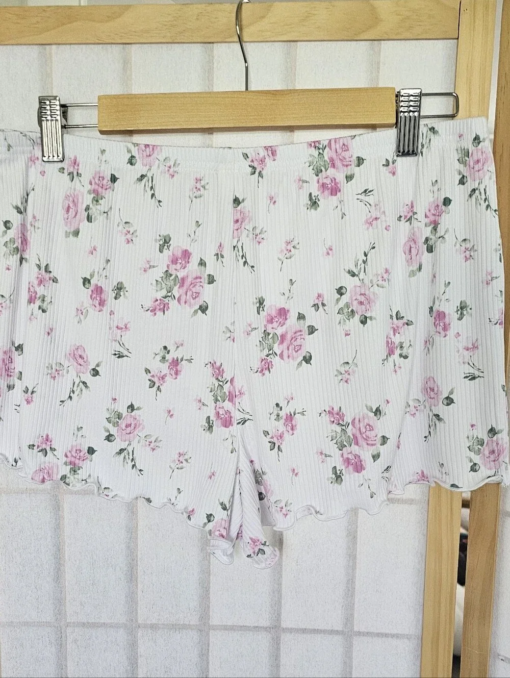 Laura Ashley 2pc Rob Knit Floral Cami Short Set